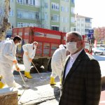 Belediyemiz, koronavirüse karşı çalışmalarını tam gaz sürdürüyor