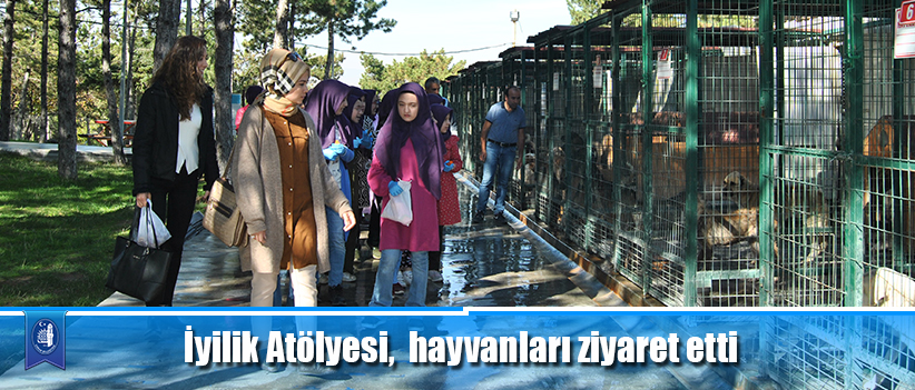 İyilik Atölyesi,  hayvanları ziyaret etti