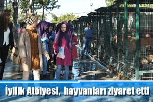 İyilik Atölyesi,  hayvanları ziyaret etti