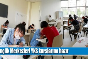 Gençlik Merkezleri YKS kurslarına hazır
