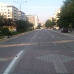 Yol çizgisinde gece mesaisi