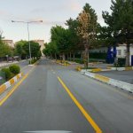 Yol çizgi çalışmaları devam ediyor