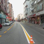 Yol çizgi çalışmaları devam ediyor