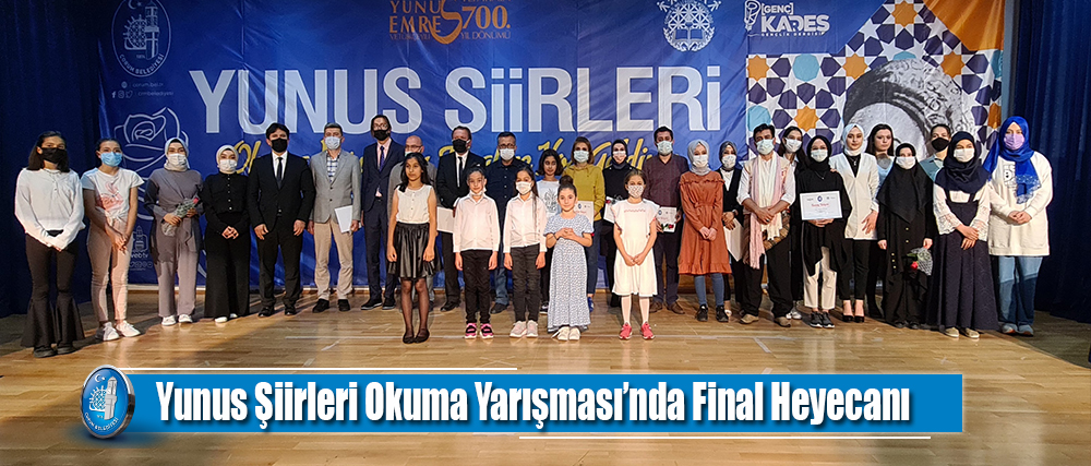 Yunus Şiirleri Okuma Yarışması’nda Final Heyecanı