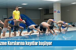 Yüzme Kurslarına kayıtlar başlıyor