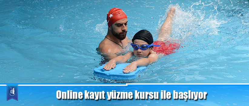 Online kayıt yüzme kursu ile başlıyor