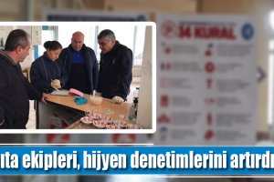 Zabıta ekipleri, hijyen denetimlerini artırdı
