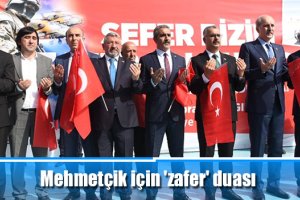Mehmetçik için 'zafer' duası