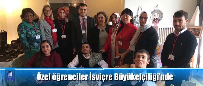 Özel öğrenciler İsviçre Büyükelçiliği’nde
