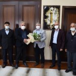 Şehit ailelerinden Başkan Aşgın'a teşekkür ziyareti