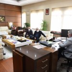 Şehit ailelerinden Başkan Aşgın'a teşekkür ziyareti