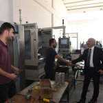 Başkan Gül, yeni sanayi dükkânlarını inceledi