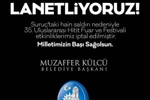 Terörü Lanetliyoruz!