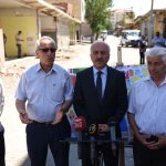 Cengiz Topel’de kamulaştırması tamamlanan 37 işyeri yıkıldı