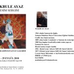 Makbule Ayaz'ın kişisel resim sergisi Çorum'da açılıyor