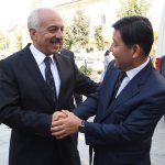 Kore heyeti Mehter Marşı ile karşılandı