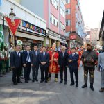 Kore heyeti Mehter Marşı ile karşılandı