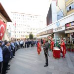 Kore heyeti Mehter Marşı ile karşılandı