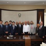 Kore heyeti Mehter Marşı ile karşılandı