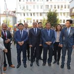 Kore heyeti Mehter Marşı ile karşılandı