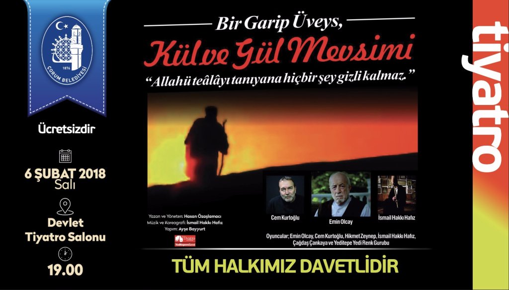 Belediyemizden “Kül ve Gül Mevsimi” oyunu