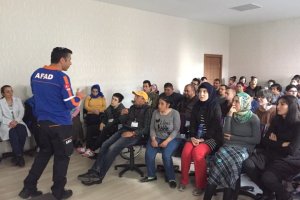 AFAD, Engelli Eğitim Merkezi’nde eğitim verdi
