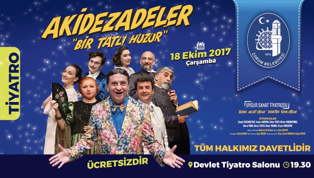 Akidezadeler "Bir Tatlı Huzur" Çorum'da