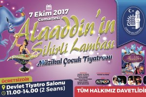 Alaaddin’in Sihirli Lambası çocuklarla buluşuyor
