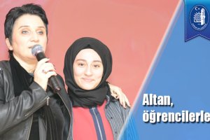 Altan, öğrencilerle buluştu