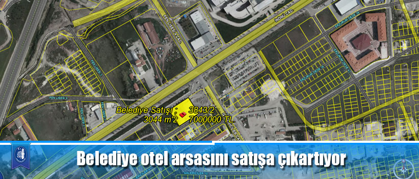 Belediye otel arsasını satışa çıkartıyor