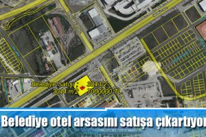 Belediye otel arsasını satışa çıkartıyor