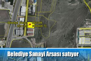 Belediye Sanayi Arsası satıyor