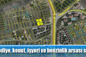 Belediye, konut, işyeri ve benzinlik arsası satıyor