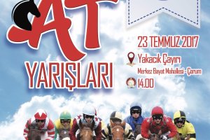 At tutkunları Pazar günü Çorum’da buluşacak