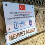 Çorum Belediyesi’nden Arakanlı mültecilere bambu ev