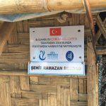 Çorum Belediyesi’nden Arakanlı mültecilere bambu ev