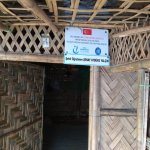 Çorum Belediyesi’nden Arakanlı mültecilere bambu ev