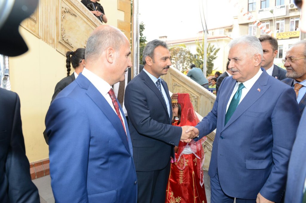 Başbakan Binali Yıldırım Belediyemizi ziyaret etti