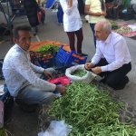 Başkan Gül Perşembe Pazarını ziyaret etti