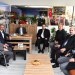 Başkan Külcü, Fatih Caddesi esnafını ziyaret etti