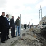 Başkan Külcü, yeni hizmet binası inşaatında incelemelerde bulundu