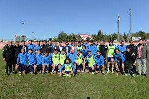 Başkan Külcü, Belediyespor antrenmanını izledi