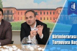 Birimlerarası Futbol Turnuvası Başlıyor