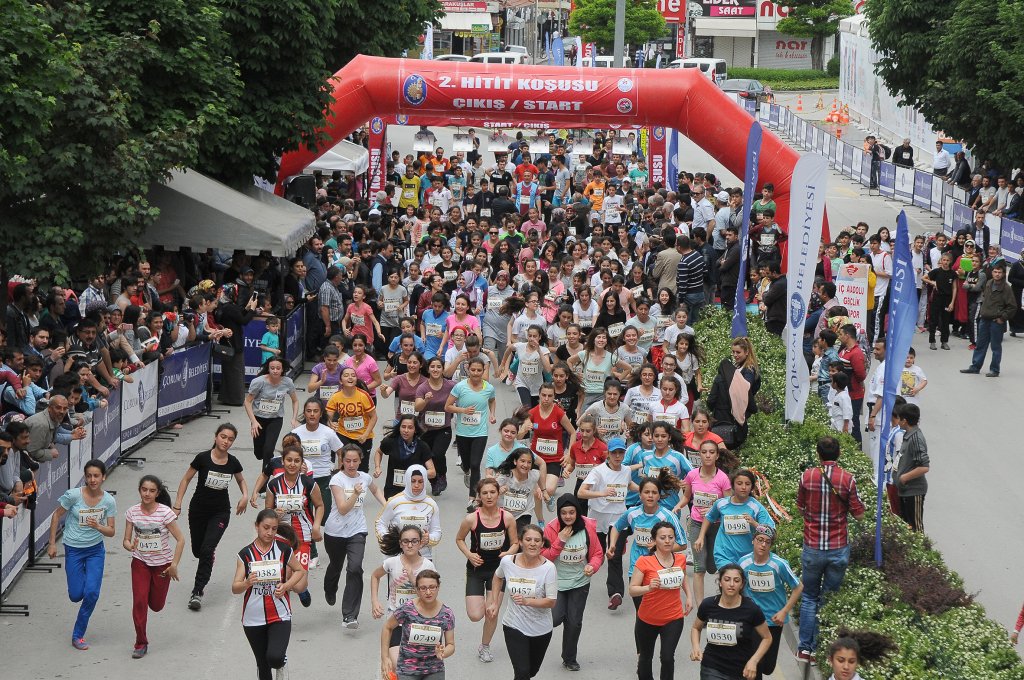 3. Uluslararası Hitit Koşusuna ilgi yoğun