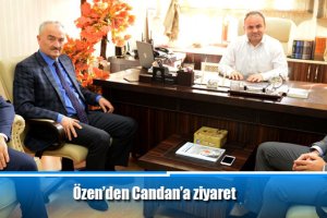 Özen’den Candan’a ziyaret