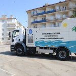 Konteynırlar dezenfekte edilmeye devam ediyor