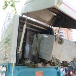 Konteynırlar dezenfekte edilmeye devam ediyor