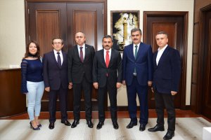 Muhasebecilerden Başkan Külcü’ye teşekkür ziyareti