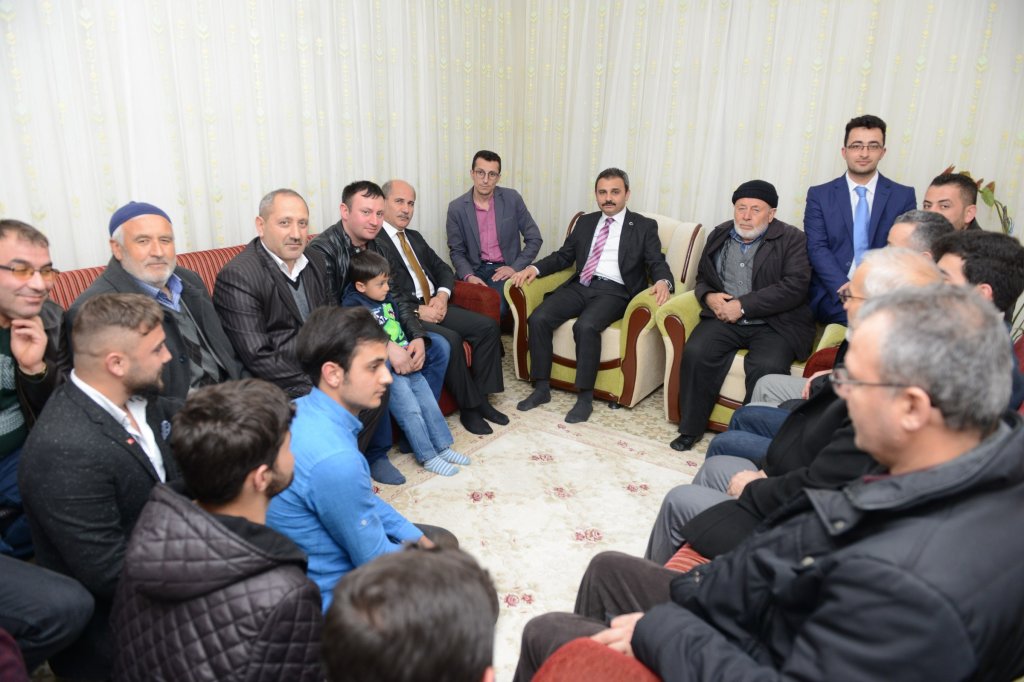 Başkan Külcü ev ziyaretlerine devam ediyor