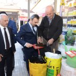 Başkan Külcü, arasta esnafını ziyaret etti